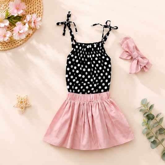 Baby Girl Summer Outfit Set