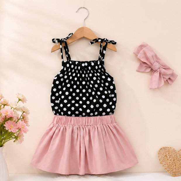 Baby Girl Summer Outfit Set