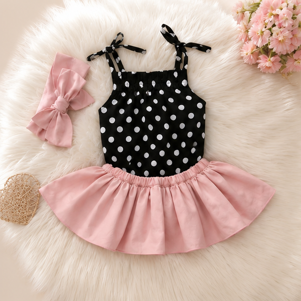 Baby Girl Summer Outfit Set