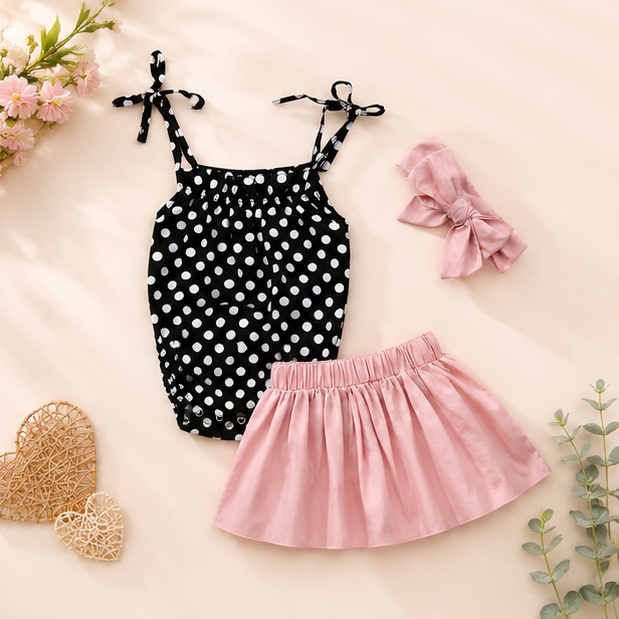 Baby Girl Summer Outfit Set